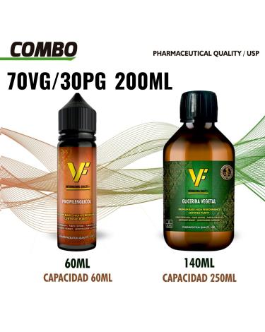 Combo Pack Base | 200ml | 70VG/30PG | VapFip
