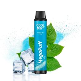 Cool Mint MegaPuff – 3000 PUFF – Desechable SIN NICOTINA