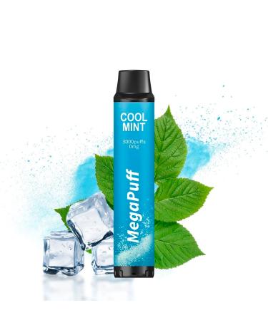 Cool Mint MegaPuff – 3000 PUFF – Desechable SIN NICOTINA