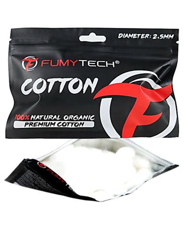 Coton Premium 100% Natural Organic 2.5mm - Fumytech