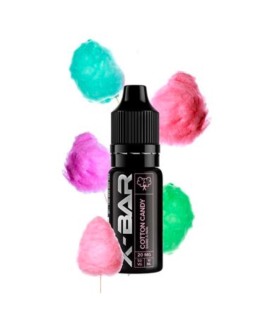 Cotton Candy 10ml - X-Bar Sales de Nicotina