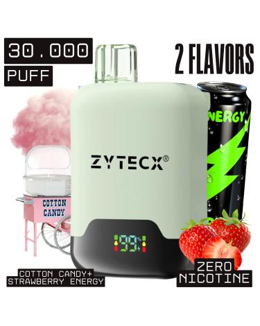 Cotton Candy + Strawberry Energy | MAGIC DUO Desechable | 30000 PUFFS Sin Nicotina |