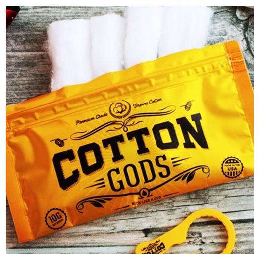 Cotton Gods - By God of Vapers - Algodón Organico