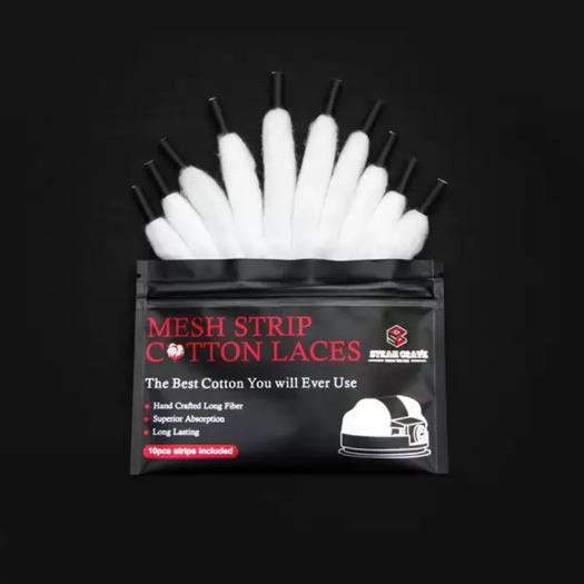 Cotton Mesh Strip Cotton laces - (10 Uds) By -Steam Crave