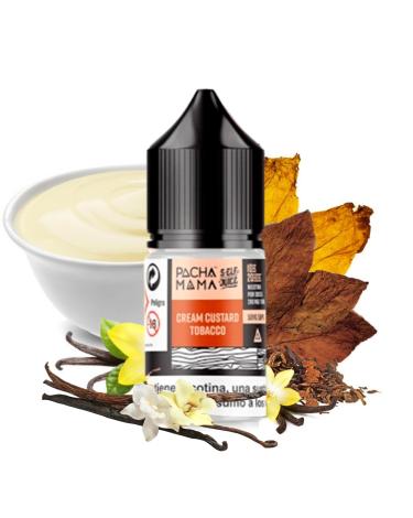 Creamy Custard Tabacco Pachamama Self Juice Salts 10ml 10MG