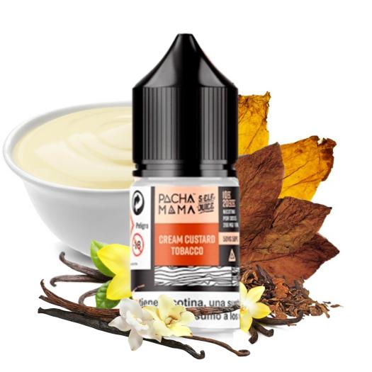 Cream Custard Tabacco Pachamama Self Juice Salts 10ml 10MG
