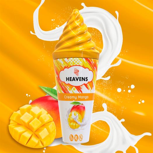 Creamy Mango - Heavens E-Cone - 50ml + Nicokit