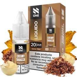 Creamy Tobacco 10ml – Líquido con SALES DE NICOTINA 20mg - N-One