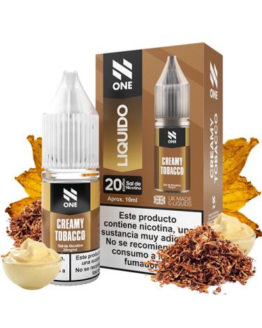 Creamy Tobacco 10ml – Líquido con SALES DE NICOTINA 20mg - N-One