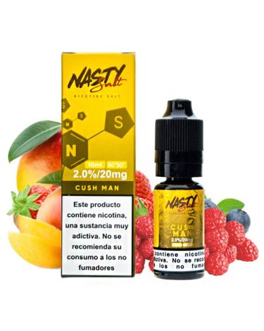 CUSH MAN - NASTY JUICE 10 ml - 10 mg y 20 mg - Líquido con SALES DE NICOTINA