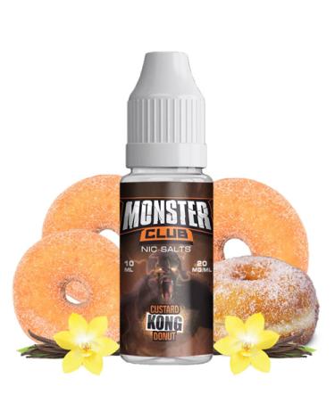 Custard Kong Donut 10ml – Monster Club Nic Salts - SALES DE NICOTINA