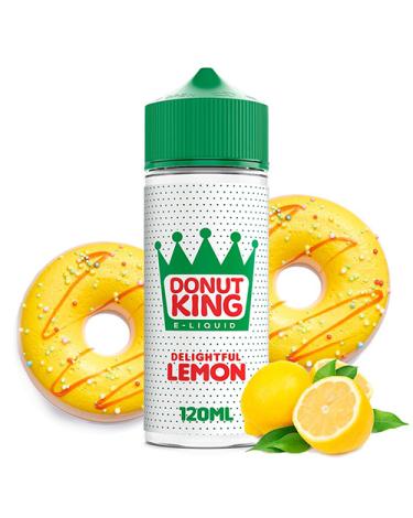 ▷ Delightful Lemon 100ml + 2 Nicokit Gratis - Donut King 【120ml】