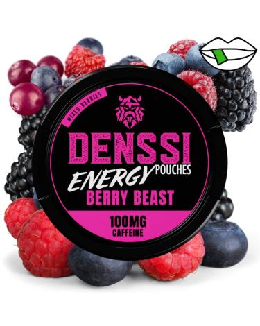 Denssi Energy Berry Beast 100mg Bolsas de Cafeína