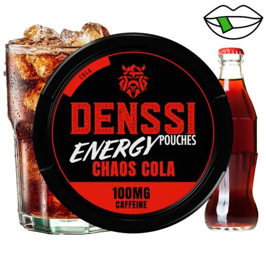 Denssi Energy Chaos Cola 100mg Bolsas de Cafeína