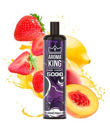 Desechable 5000 Puff Strawberry Peach Citrus - Aroma King SIN NICOTINA