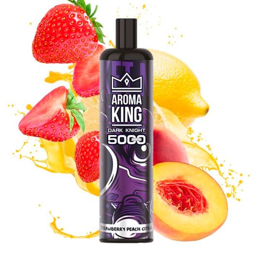 Desechable 5000 Puff Strawberry Peach Citrus - Aroma King SIN NICOTINA