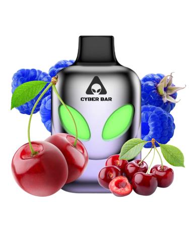 Desechable BLUE RAZZ CHERRY 8000 Puff  - Cyber Bar - Sin Nicotina