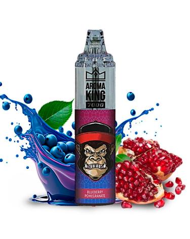 Desechable BLUEBERRY POMEGRANATE Tornado 7000 Puff SIN NICOTINA - Aroma King