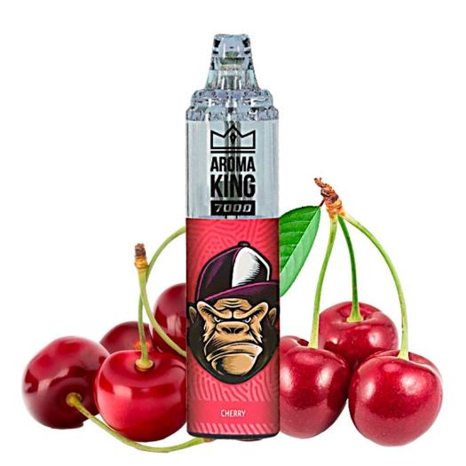 Desechable CHERRY Tornado 7000 Puff SIN NICOTINA - Aroma King