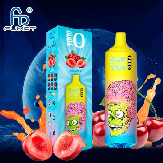 Desechable Cherry Tornado 9000 Puff - 600mAh Fumot SIN NICOTINA