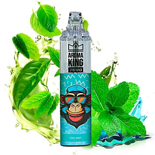 Desechable COOL MINT Tornado 7000 Puff SIN NICOTINA - Aroma King