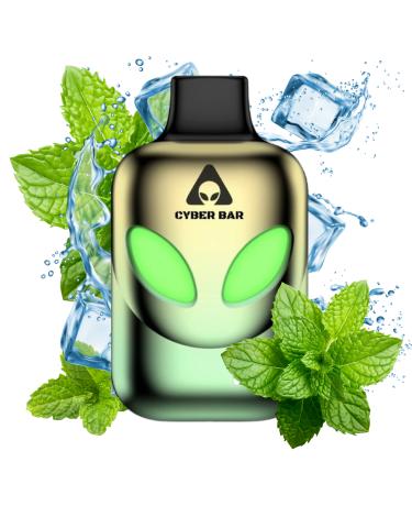 Desechable FRESH MINT 8000 Puff  - Cyber Bar - Sin Nicotina