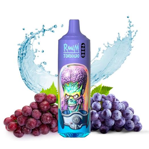 Desechable GRAPE Tornado 9000 Puff - 600mAh Fumot SIN NICOTINA