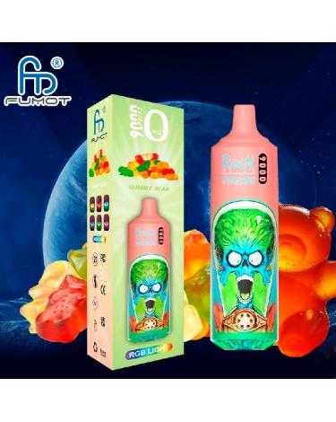 Desechable Gummy Bear Tornado 9000 Puff - 600mAh Fumot SIN NICOTINA