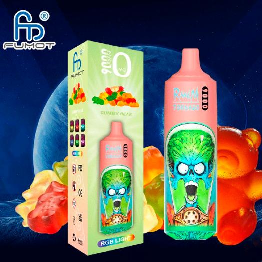 Desechable Gummy Bear Tornado 9000 Puff - 600mAh Fumot SIN NICOTINA