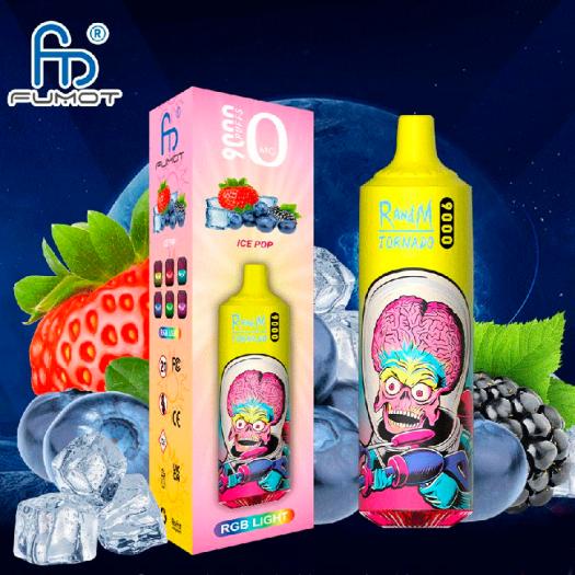 Desechable Ice Pop Tornado 9000 Puff - 600mAh Fumot SIN NICOTINA