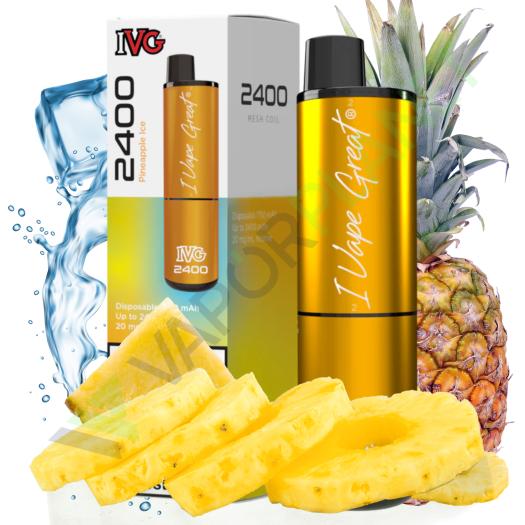 Desechable IVG 2400 Pod Kit Pineapple Ice - 4 IN 1 - 20mg