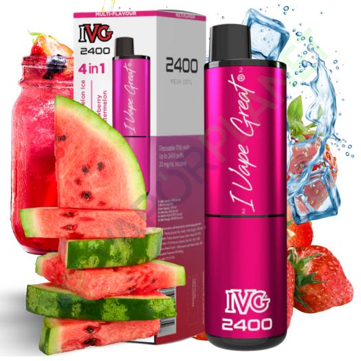 Desechable IVG 2400 Pod Kit PINK EDITION - 4 IN 1 - 20mg