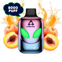 Desechable Juicy Peach 8000 Puff  - Cyber Bar - Sin Nicotina