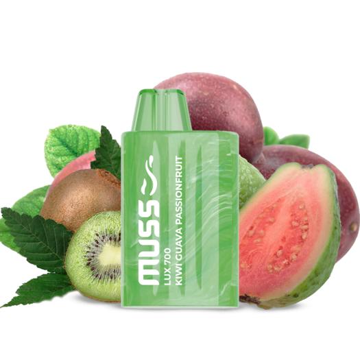 Desechable Kiwi Guava Passionfruit Muss Marmol 700 Puff  20mg