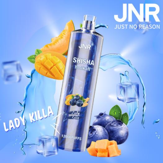 Desechable LADY KILLA Shisha Hookah JNR 12000 Puff SIN NICOTINA