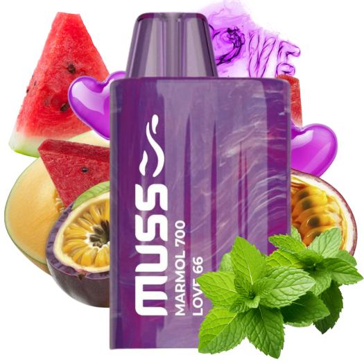 Desechable LOVE 66 Muss Marmol 700 Puff  20mg