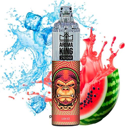 Desechable LUSH ICE Tornado 7000 Puff SIN NICOTINA - Aroma King