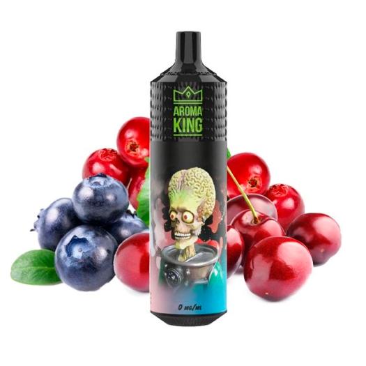 Desechable Mars Blueberry Cherry Cranberry 9000 Puff - SIN NICOTINA - Aroma King