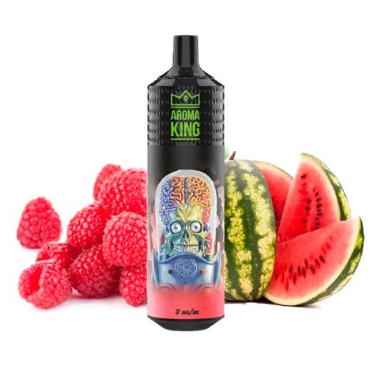 Desechable Mars Raspberry Watermelon 9000 Puff - SIN NICOTINA - Aroma King