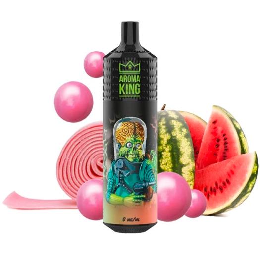 Desechable Mars Watermelon Bubble Gum 9000 Puff - SIN NICOTINA - Aroma King