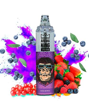 Desechable MIXED BERRIES Tornado 7000 Puff SIN NICOTINA - Aroma King