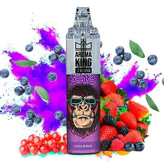 Desechable MIXED BERRIES Tornado 7000 Puff SIN NICOTINA - Aroma King