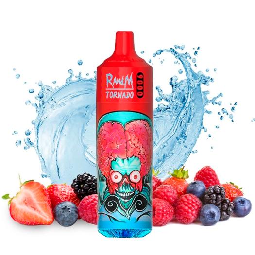 Desechable MIXED BERRIES Tornado 9000 Puff - 600mAh Fumot SIN NICOTINA