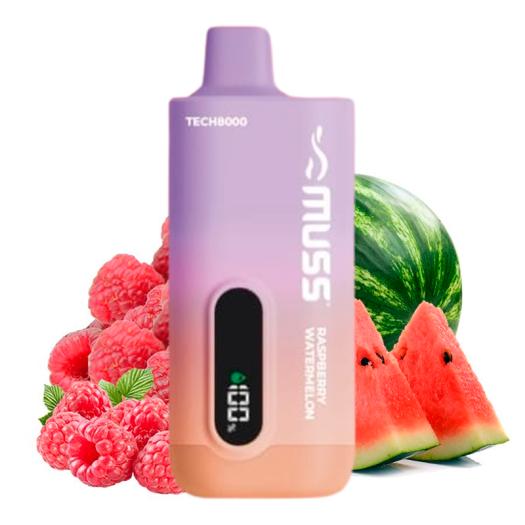 Desechable Muss Tech8000 RASPBERRY WATERMELON - Sin Nicotina 8000 Puff