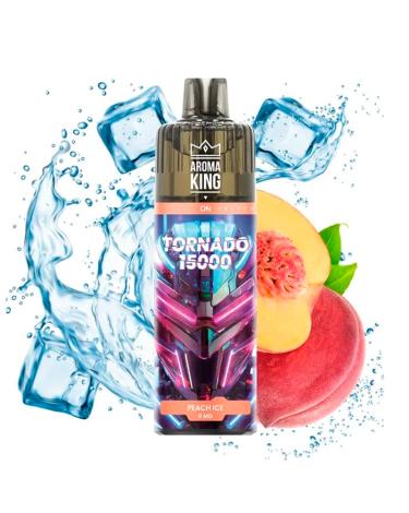 Desechable Peach Ice 15000 Puff SIN NICOTINA - Aroma King