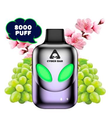 Desechable Sakura Grape 8000 Puff  - Cyber Bar - Sin Nicotina