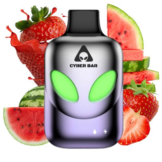 Desechable Strawberry Watermelon 8000 Puff  - Cyber Bar - Sin Nicotina