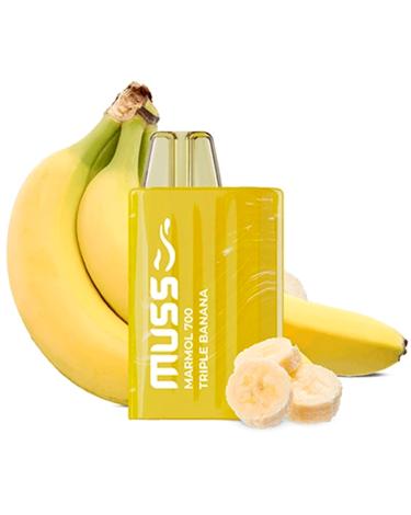 Desechable Triple Banana Muss Marmol 700 Puff  20mg