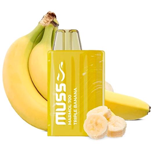Desechable Triple Banana Muss Marmol 700 Puff  20mg Desechable Triple Banana Muss Marmol 700 Puff  20mg