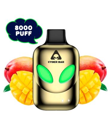 Desechable Triple Mango 8000 Puff  - Cyber Bar - Sin Nicotina